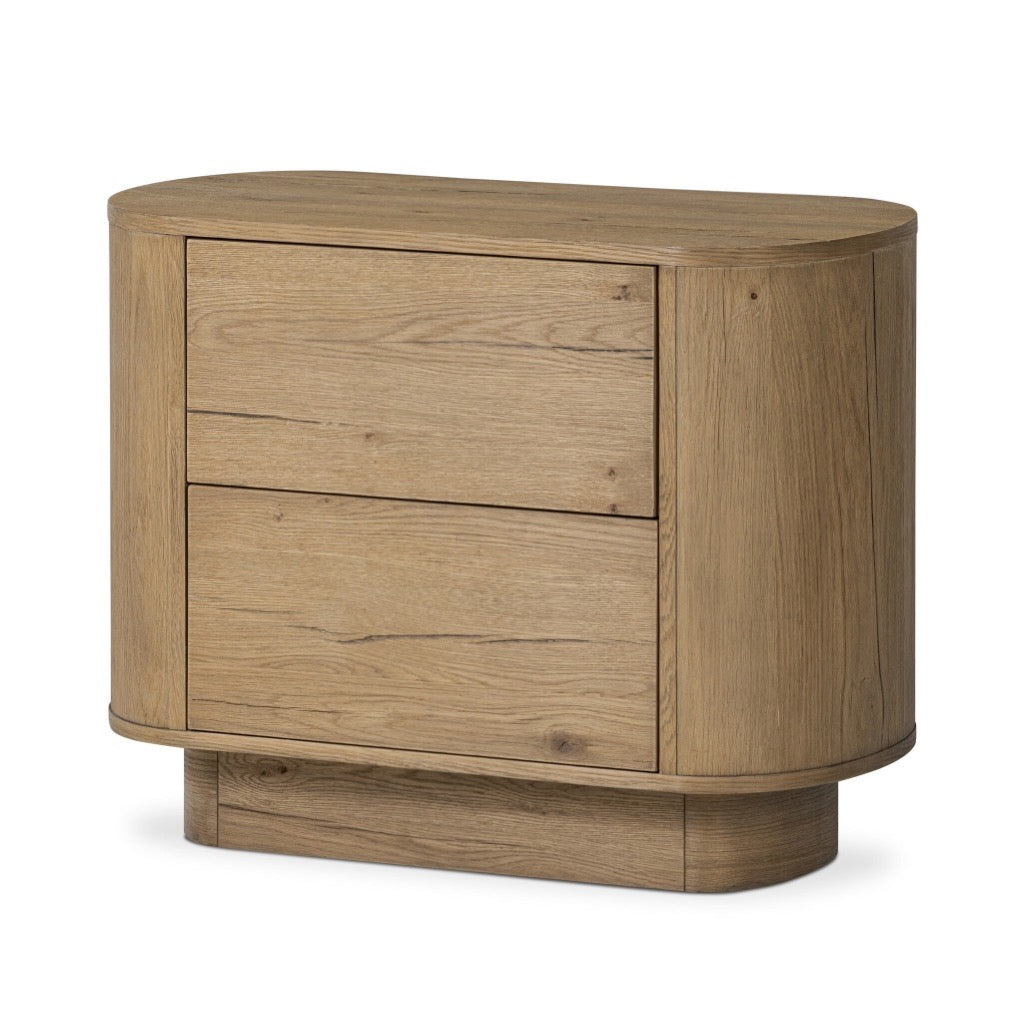 Four Hands Paden Nightstand angled view 