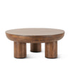 Palermo Mid-Century Modern Coffee Table Angled View FPM-CT40AB
