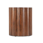 Palermo Round Side Table FPM-RST18WMRB side view 
