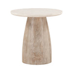 Palm Springs Round Side Table FPM-ST20AB side view 