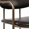 Mercana Parker Stool arm and seat view 