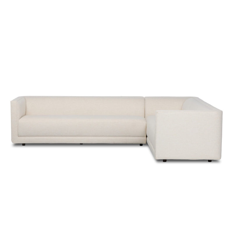 Four Hands Phillip 2-Piece Sectional LAF side view 