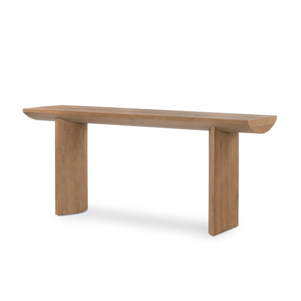 Four Hands Pickford Console Table angled view 