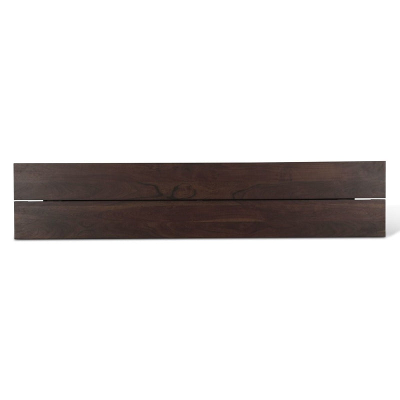 HTD Piedmont Bench Coffee Bean Top View FPD-BN79CB