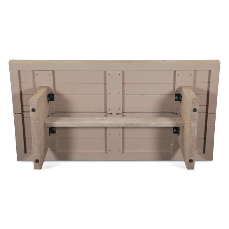 Piedmont Coffee Table FPD-CT58MD underside view 