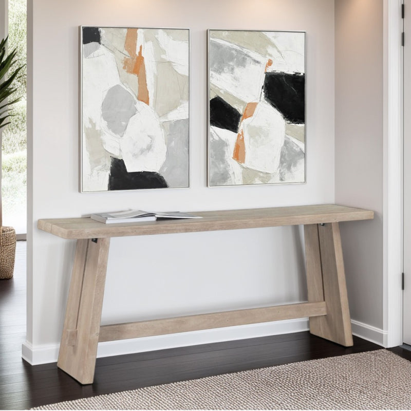 Piedmont Console - Matte Driftwood