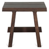 Piedmont Side Table FPD-ST24CB front view 