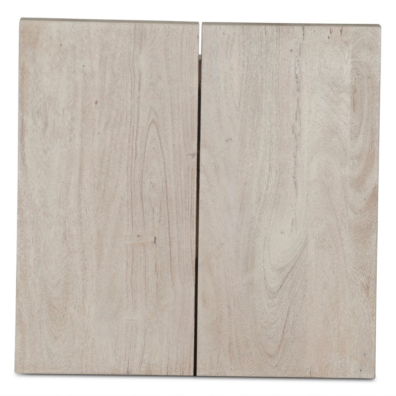 Piedmont Side Table FPD-ST24MD overhead view 