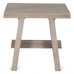 Piedmont Side Table FPD-ST24MD front view 