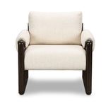 Pierre Chair Thames Cream Front Facing View Four Hands