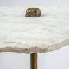 Mercana Pinera Accent Table marble edge view 