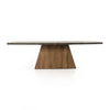 Ping Pong Table Natural Brown Guanacaste Side View 234228-002
