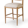 Piran Stool 245605-004 angled seat cushion view 