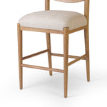 Piran Stool 245605-004 angled seat cushion view 