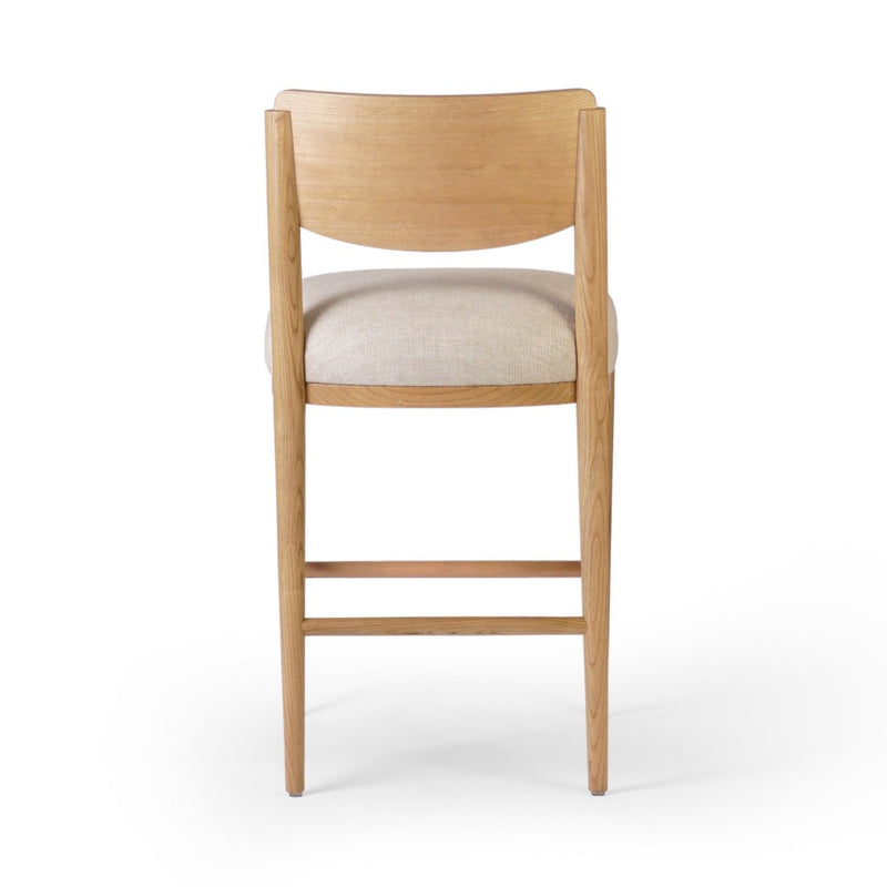 Four Hands Piran Stool back view 