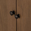 Four Hands Pollard Media Console Tan Oak Veneer Handles
