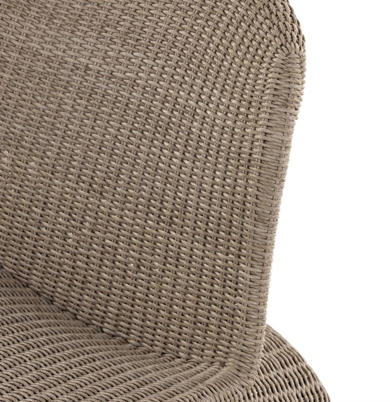 Portia Outdoor Rocking Chair Vintage White Backrest Detail 227868-001