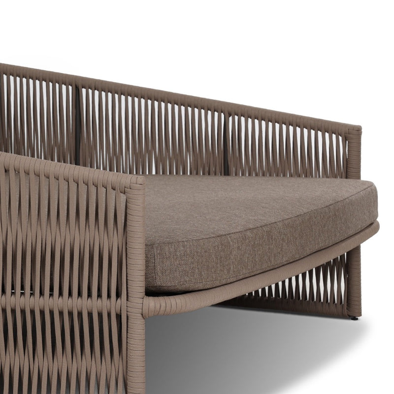 Four Hands Porto Outdoor Daybed seat cushion side view