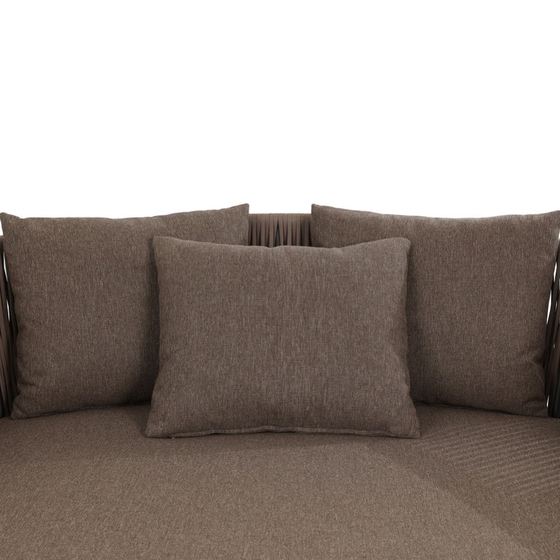 Four Hands Porto Outdoor Daybed back pillows
