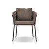  Porto Outdoor Dining Chair 102492-005 front view 