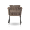 Four Hands Porto Outdoor Dining Chair back view 