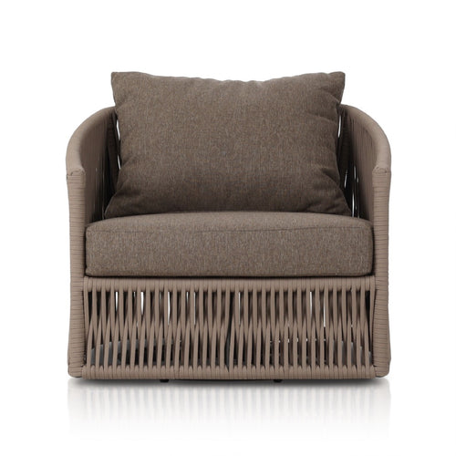 Porto Outdoor Swivel Chair - Ellor Brown