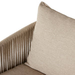 Porto Outdoor Swivel Chair Faye Sand Pillow Detail 236754-002