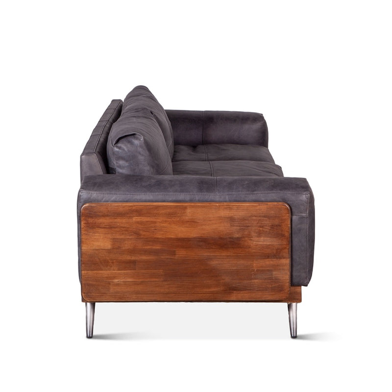 HTD Portofino Mid Century Sofa side view 