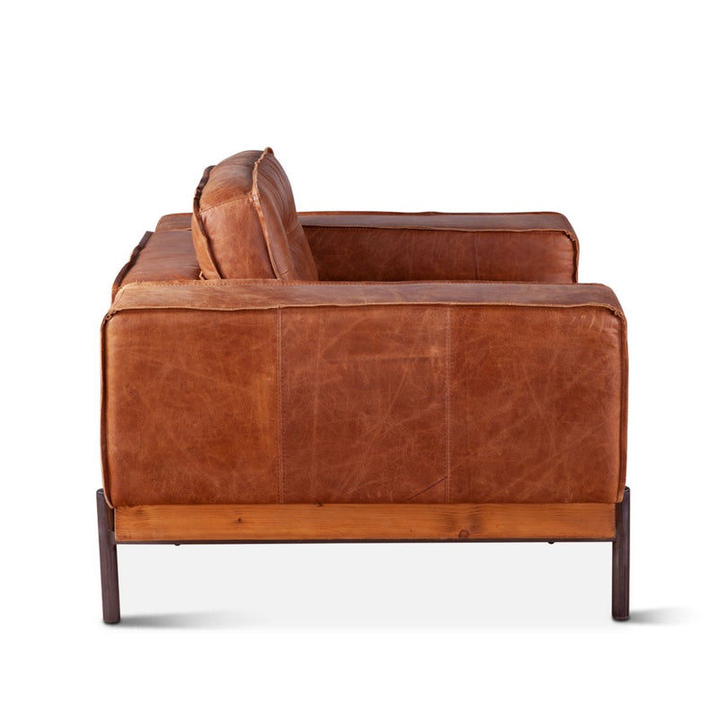 HTD Portofino Modern Accent Chair side view 