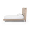 Potter Bed King Antwerp Taupe Side View 106124-021
