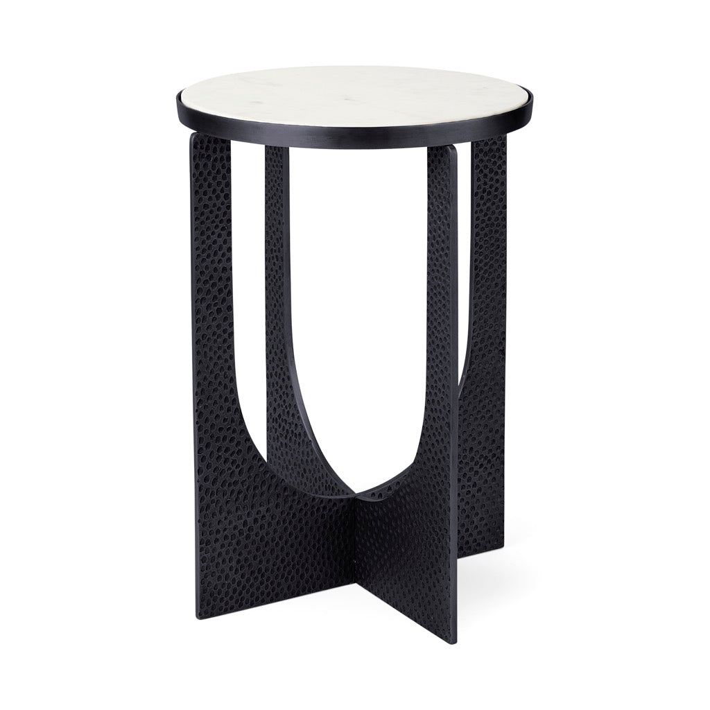 Mercana Patrick Accent Table angled view 