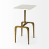 Mercana Preston Accent Table angled side view 