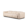 Four Hands Radley Power Recliner 3-Piece Sectional angled view