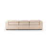 Four Hands Radley Power Recliner 3-Piece Sectional back view