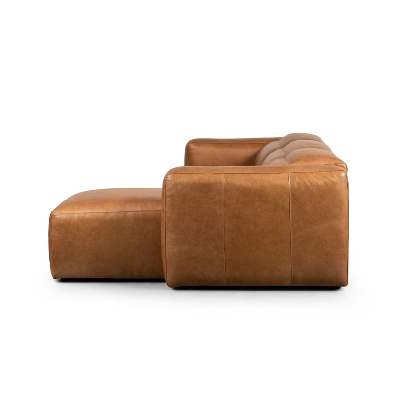 Radley Power Recliner 3-Piece Sectional W/ Chaise - Sonoma Butterscotch