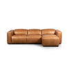 Radley Power Recliner 3-Piece Sectional W/ Chaise - Sonoma Butterscotch