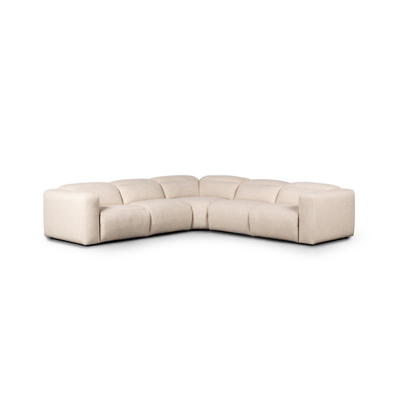 Four Hands Radley Power Recliner 5-Piece Sectional front view