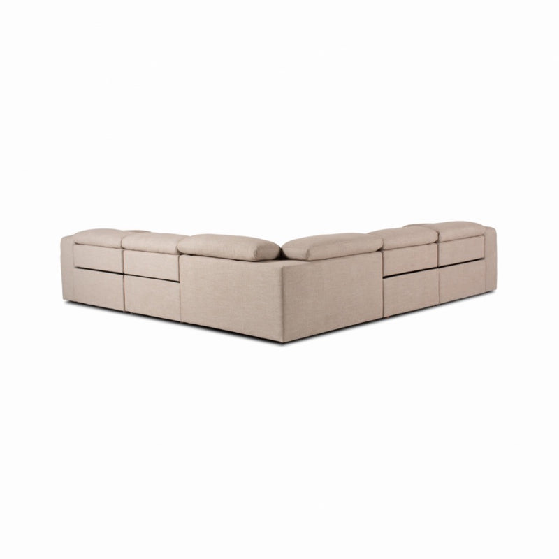 Four Hands Radley Power Recliner Sectional back view