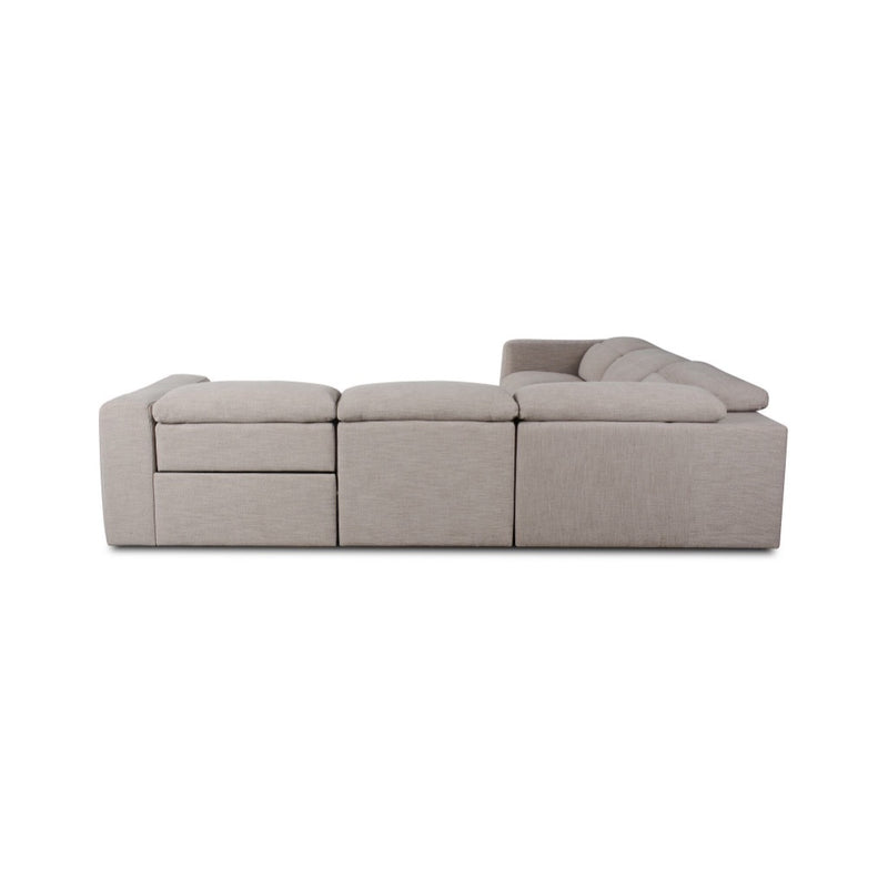 Four Hands Radley Power Recliner 5-Piece Sectional back view