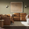 Four Hands Radley Power Recliner Sectional staged side view