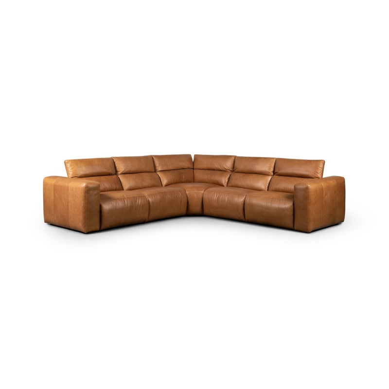 Four Hands Radley Power Recliner Sectional angled view
