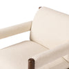 Redmond Dining Armchair Fiqa Boucle Light Taupe Performance Fabric Armrest 231201-012
