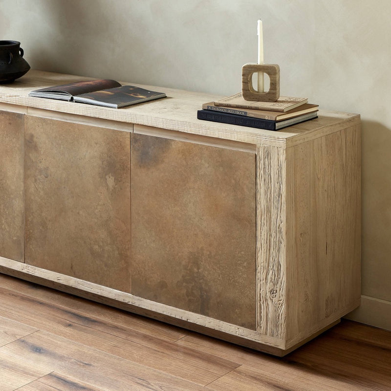 Redondo Media Console 239752-001 staged half view