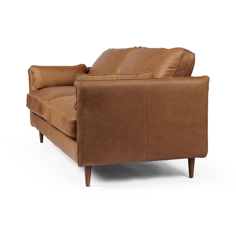 Four Hands Reese Sofa Palermo Cognac Angled View