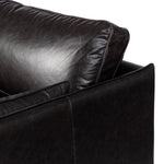 Reese Sofa Sonoma Black Top Grain Leather Backrest 100061-006