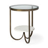 Mercana Reinhardt End Table angled view 