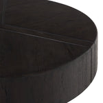 Renan Coffee Table Dark Espresso Reclaimed French Oak Rounded Edge 242139-001