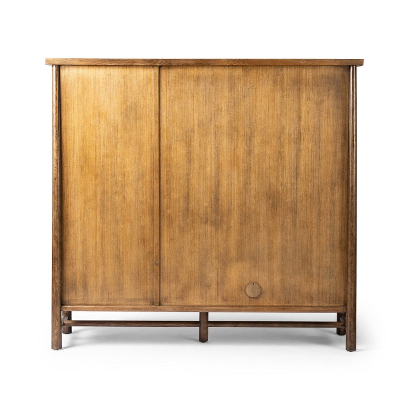 Renaud 3-Door Cabinet 241761-001 back view