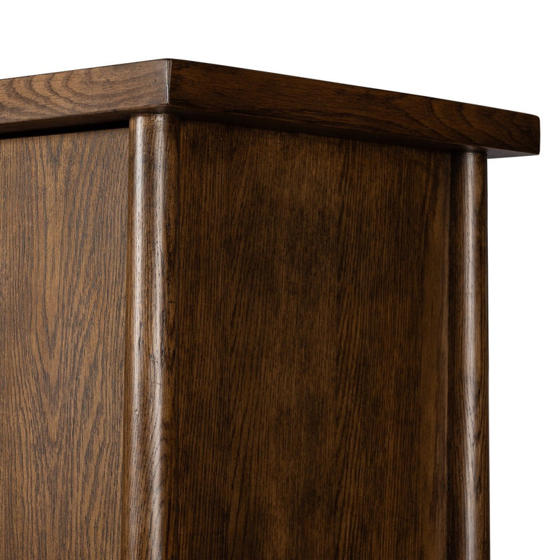 Four Hands Renaud 3-Door Cabinet overhang view