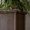 Renaud 3-Door Cabinet 241761-001 staged top corner view